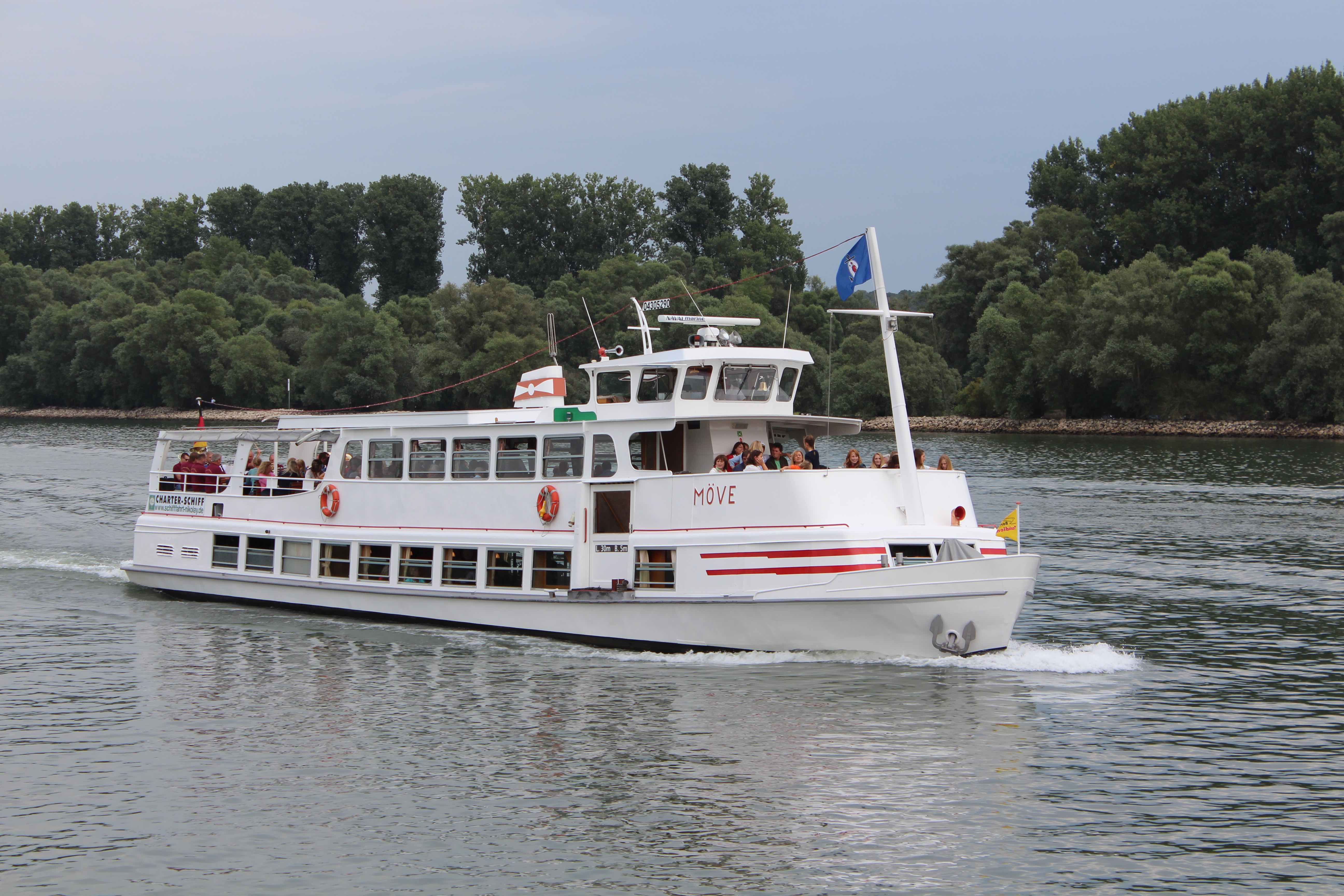 Für Ihre Rheinfahrt: Ausflugsschiff, Hochzeitssschiff und Charterschiff